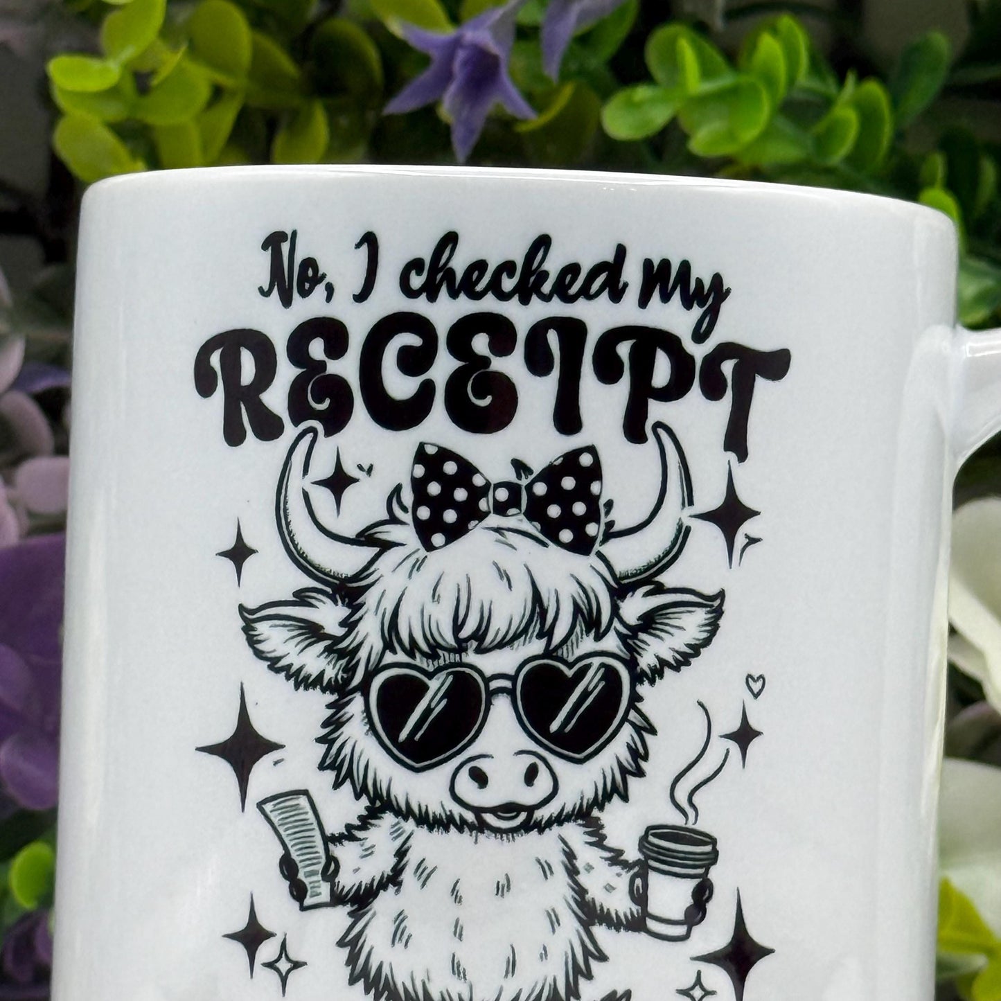 Highland Cow Sassy Humour 11oz Ceramic Mug