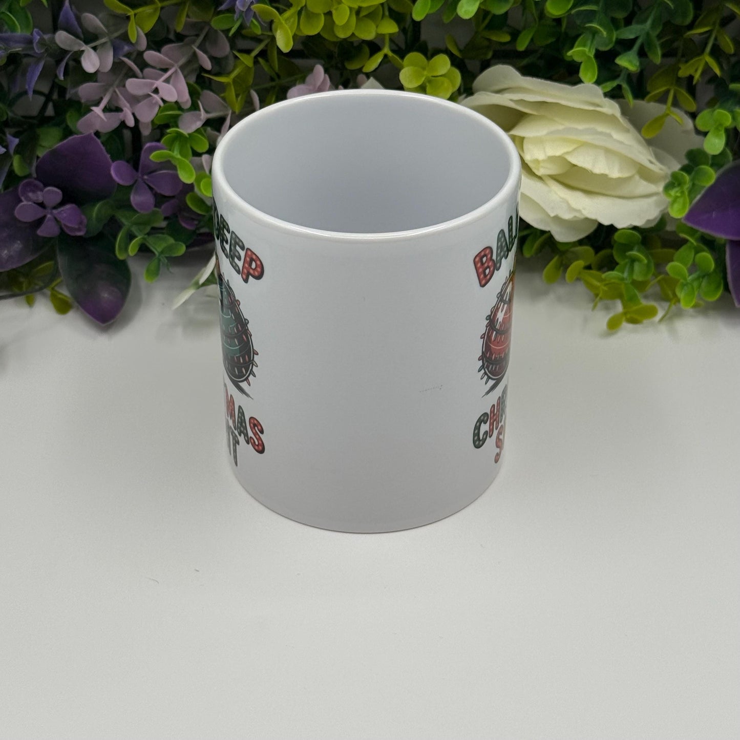 Christmas Spirit Bauble 11oz Ceramic Mug