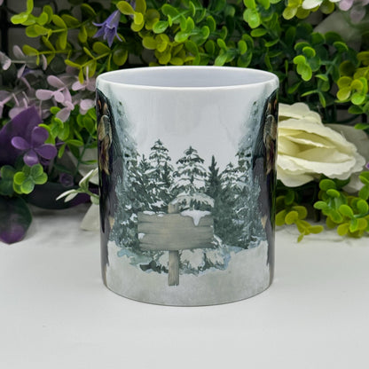 Cavalier King Charles Spaniel Black and Tan 11oz Mug: Handmade Dog Lover Gift