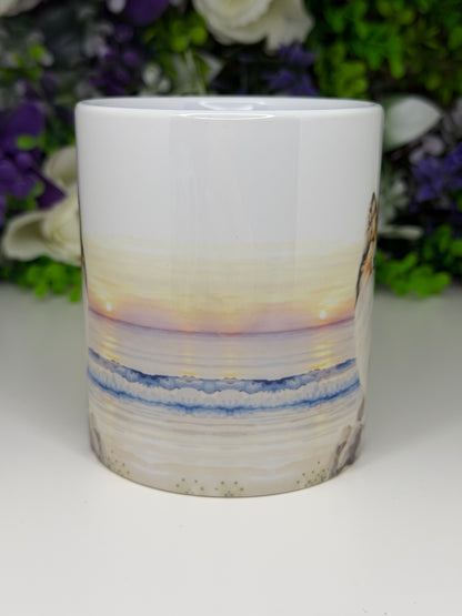 Shetland Sheepdog/Sheltie Mug: Handmade Ceramic Coffee Cup, Pet Lover Gift