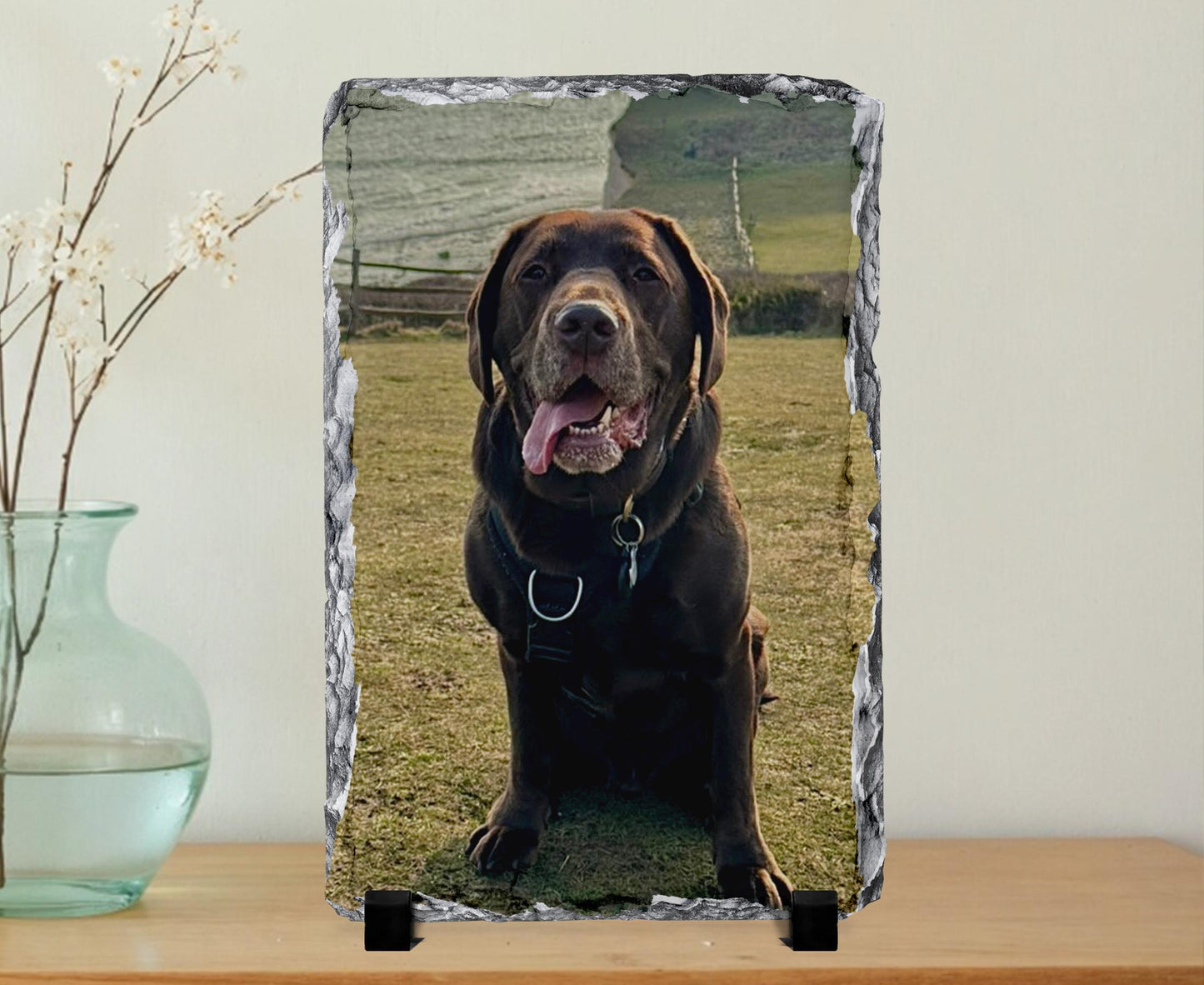 Custom Photo Slate 15cm x 20cm - Personalised Image