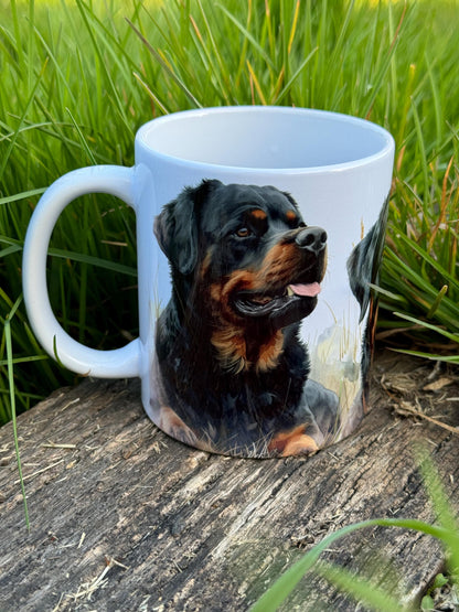 Rottweiler 11oz Ceramic Dog Mug