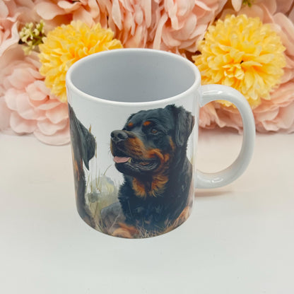 Rottweiler 11oz Ceramic Dog Mug