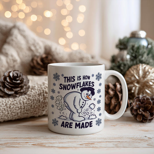 Snowman Humour 11oz Ceramic Mug
