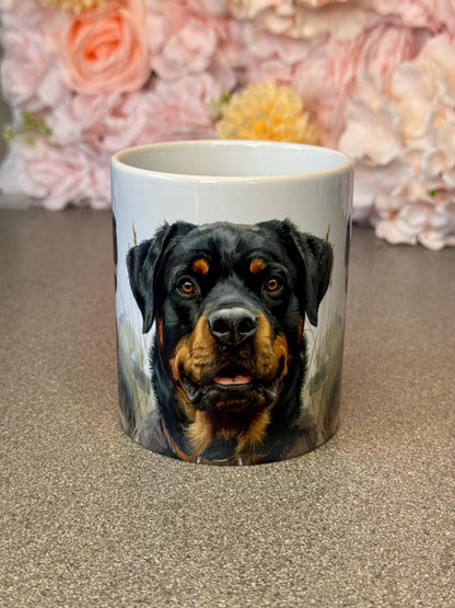 Rottweiler 11oz Ceramic Dog Mug