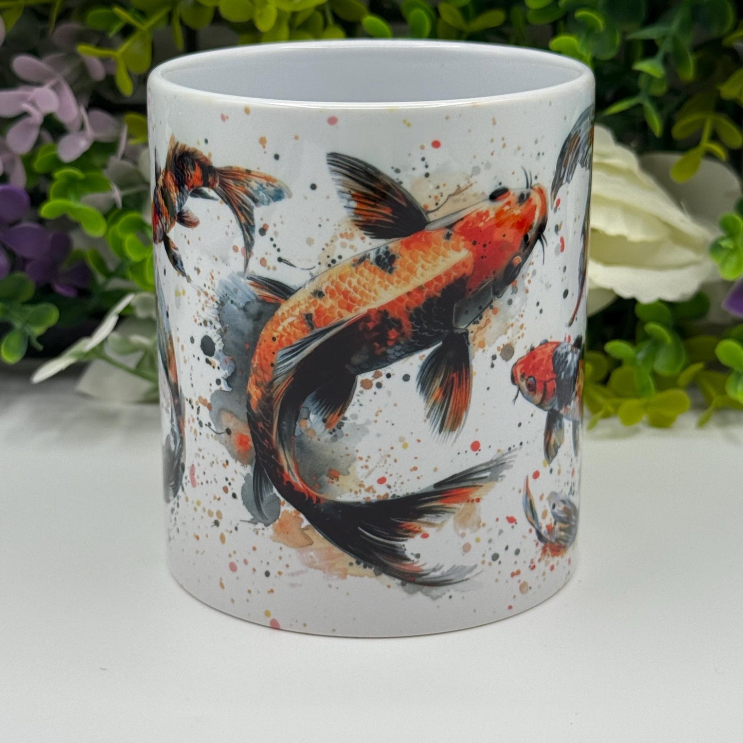 Koi Fish 11oz Ceramic Coffee Mug