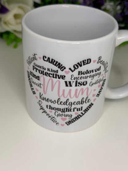 Mother's Day Heart 11oz Mug