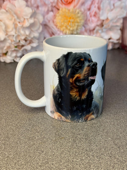 Rottweiler 11oz Ceramic Dog Mug