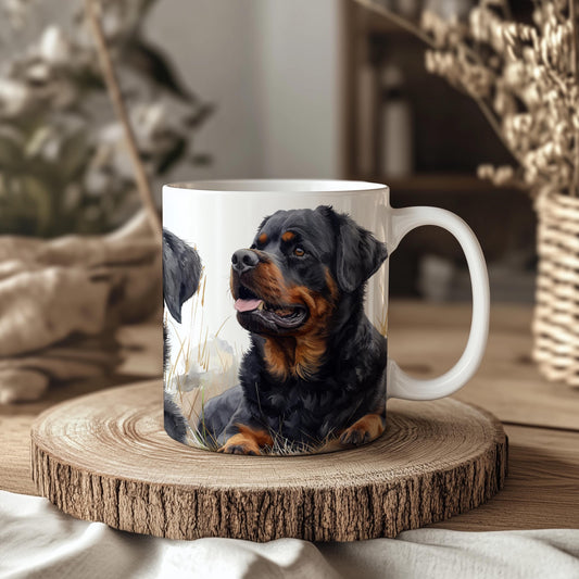 Rottweiler 11oz Ceramic Dog Mug