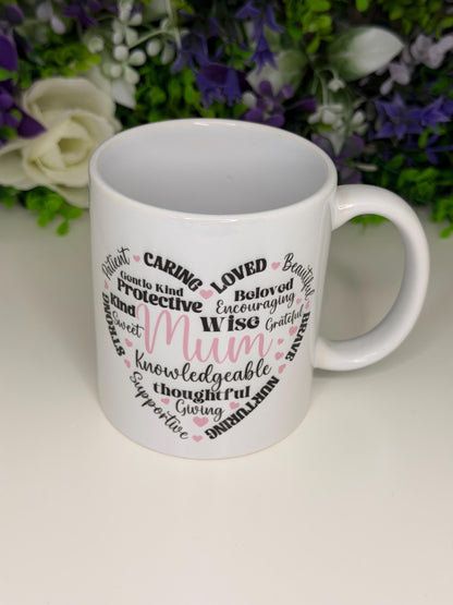 Mother's Day Heart 11oz Mug