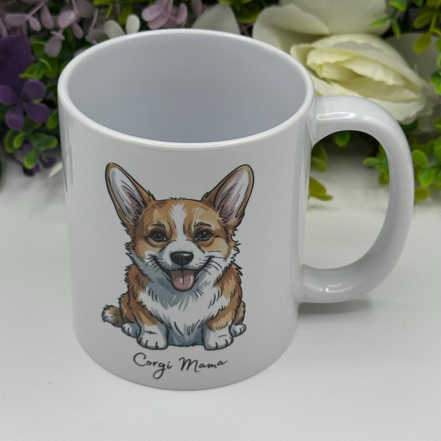 Corgi Ceramic 11oz Mug: Handmade Dog Lover Gift