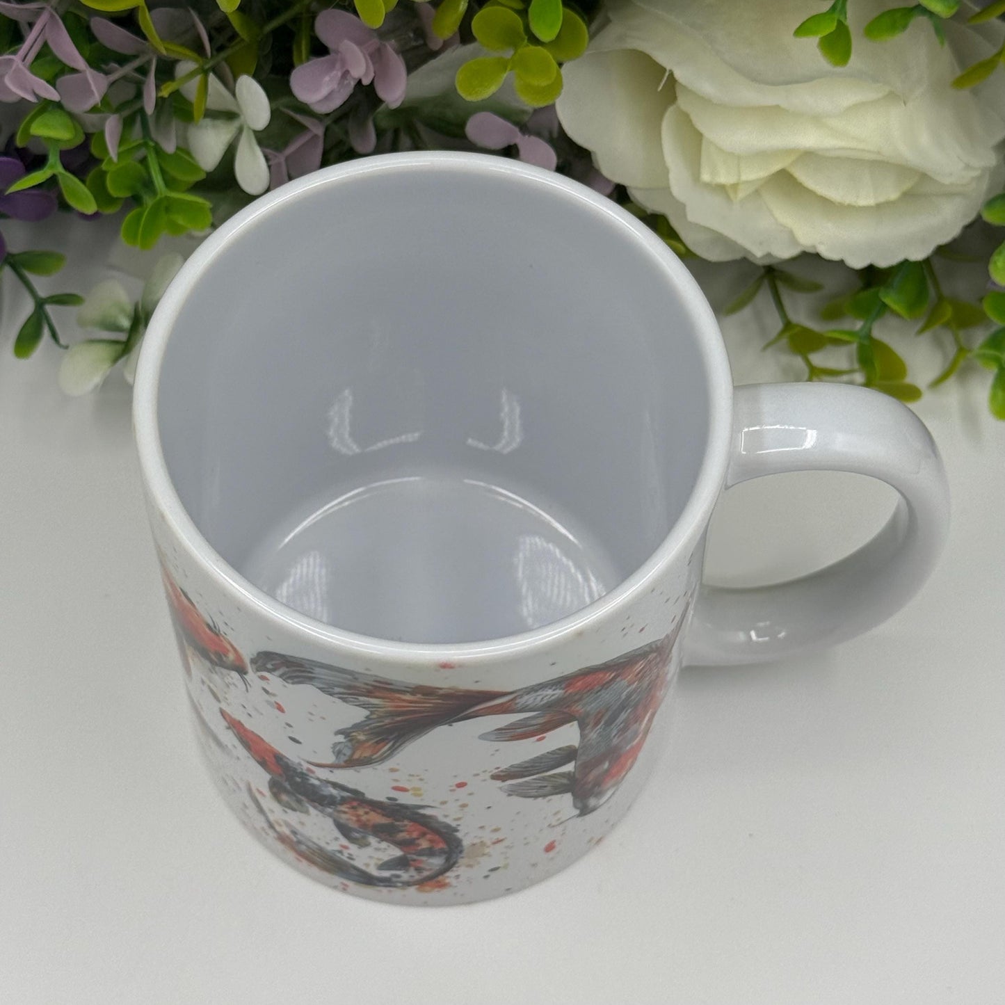 Koi Fish 11oz Ceramic Coffee Mug