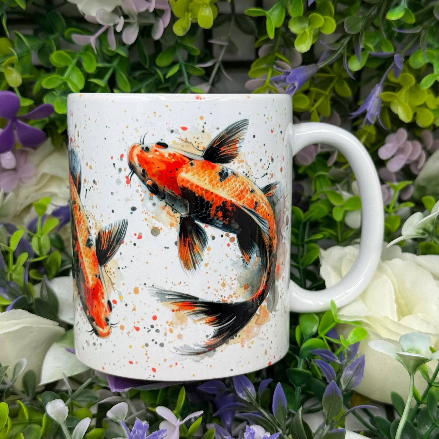 Koi Fish 11oz Ceramic Coffee Mug