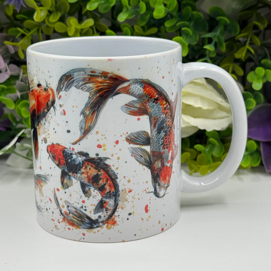 Koi Fish 11oz Ceramic Coffee Mug