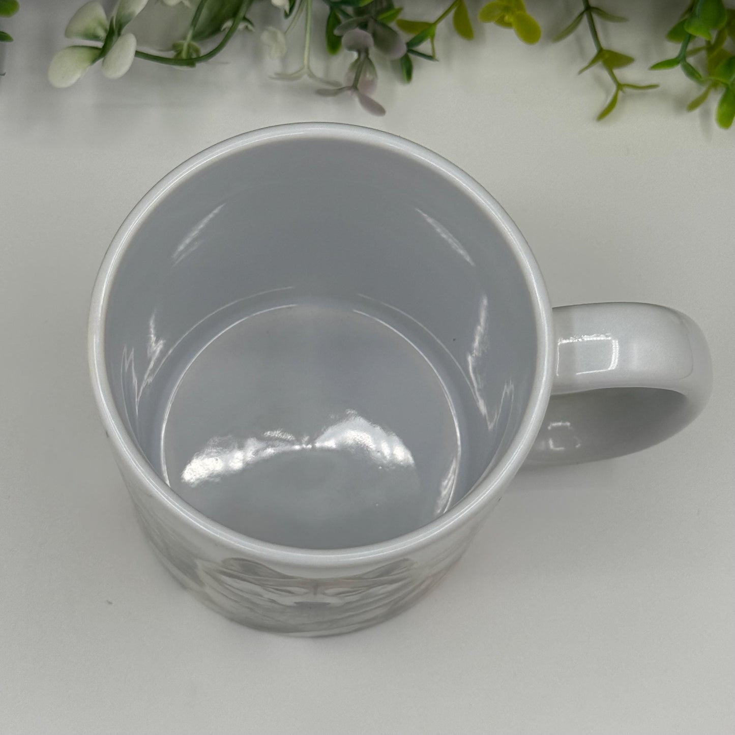Husky Ceramic 11oz Dog Mug: Handmade Coffee Gift for Pet Lovers