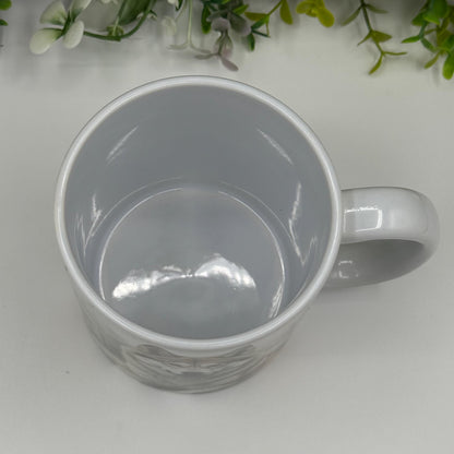 Husky Ceramic 11oz Dog Mug: Handmade Coffee Gift for Pet Lovers