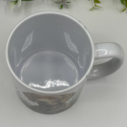 Hungarian Vizsla Floral Grass 11oz Ceramic Mug