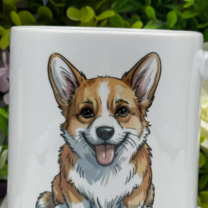 Corgi Ceramic 11oz Mug: Handmade Dog Lover Gift