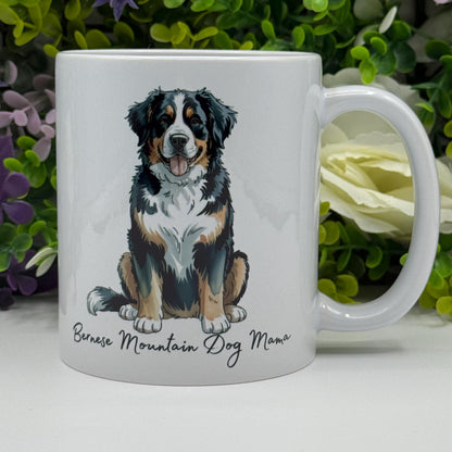 Bernese Mountain Dog Owner 11oz Ceramic Mug: Handmade Pet Lover Gift
