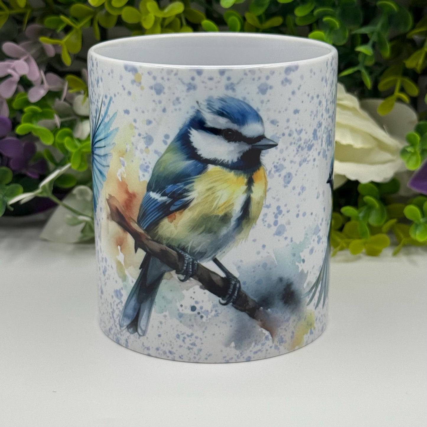 Blue Tit Bird 11oz Ceramic Coffee Mug