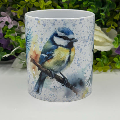 Blue Tit Bird 11oz Ceramic Coffee Mug