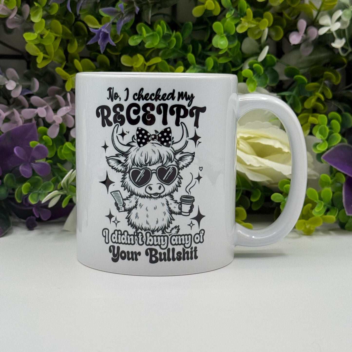 Highland Cow Sassy Humour 11oz Ceramic Mug