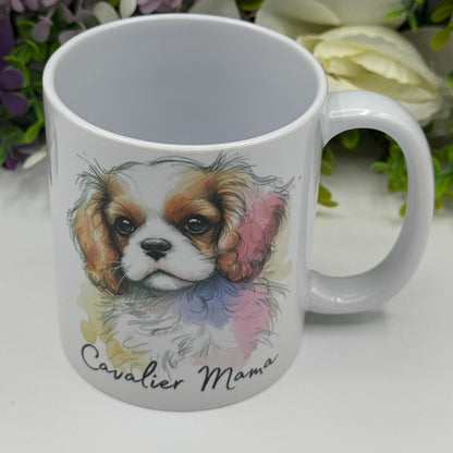 Cavalier King Charles Spaniel 11oz Mug: Handmade Dog Lover Gift