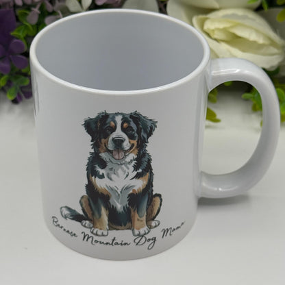 Bernese Mountain Dog Owner 11oz Ceramic Mug: Handmade Pet Lover Gift