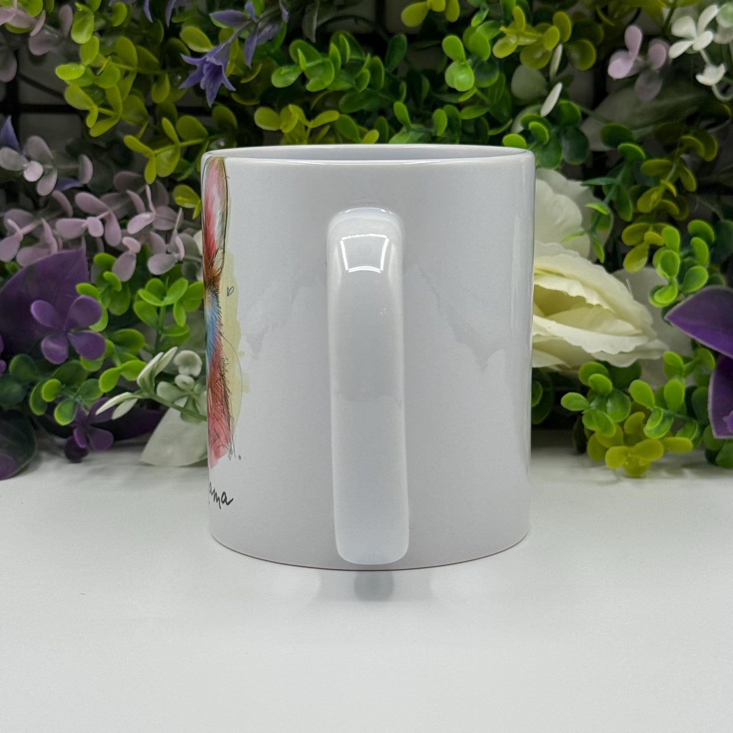 Corgi Watercolour Ceramic 11oz Mug: Handmade Dog Lover Gift