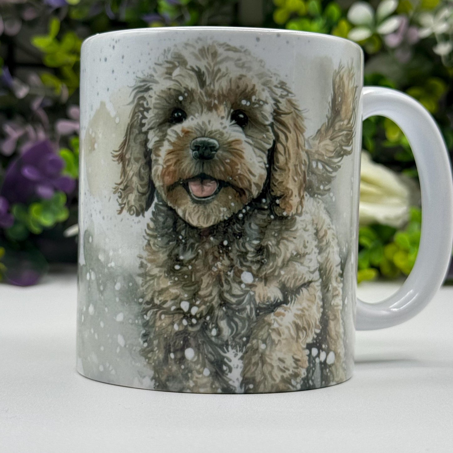 Cockapoo Ceramic 11oz Mug: Unique Dog Lover Gift