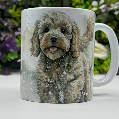 Cockapoo Ceramic 11oz Mug: Unique Dog Lover Gift