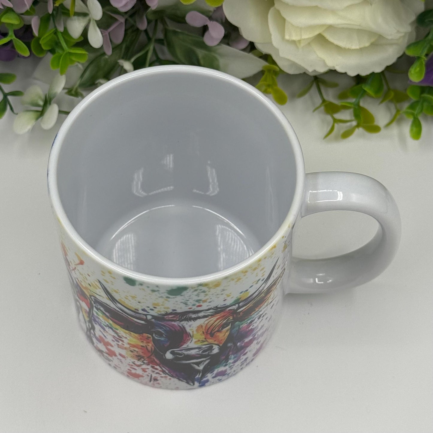 Cow Colourful 11oz Ceramic Mug