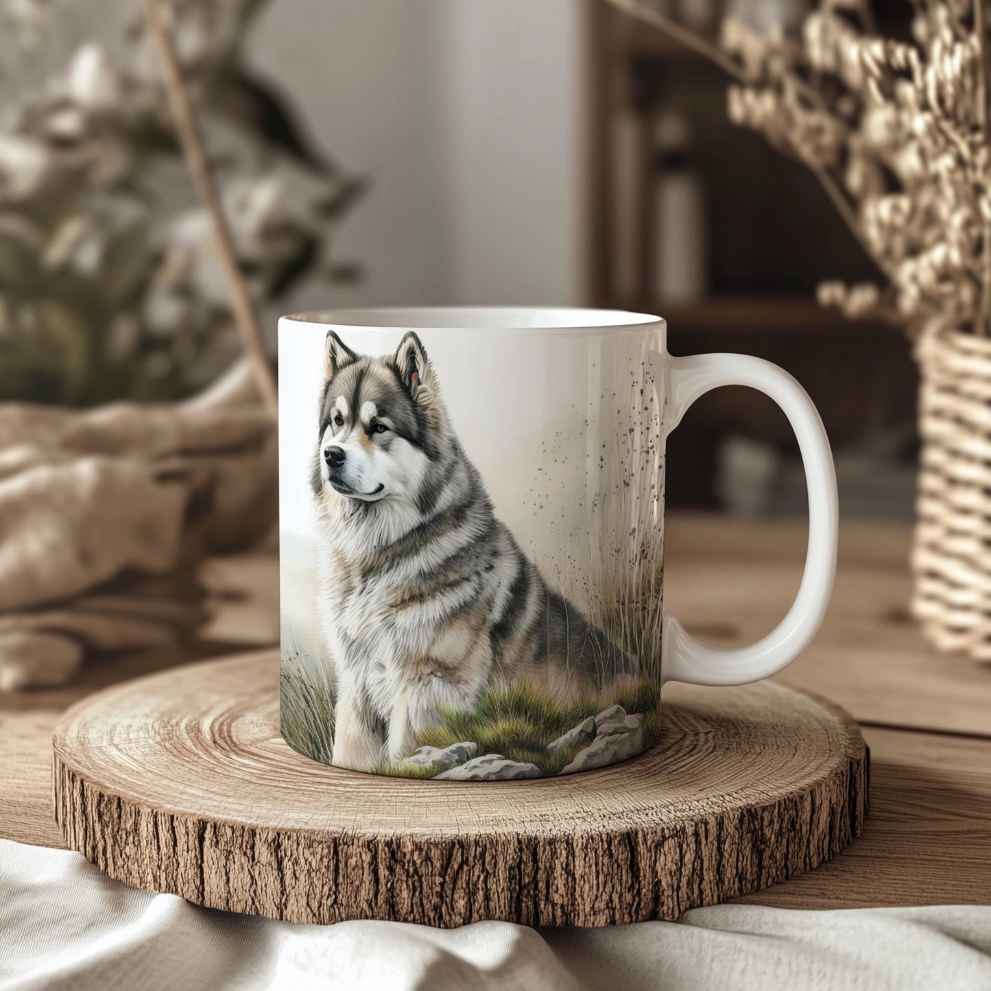 Alaskan Malamute 11oz Ceramic Mug