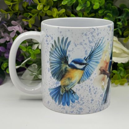 Blue Tit Bird 11oz Ceramic Coffee Mug