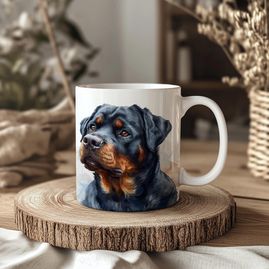 Rottweiler 11oz Ceramic Dog Mug