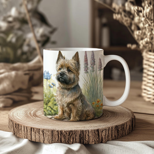 Cairn Terrier 11oz Ceramic Dog Mug: Gift for Pet Lovers