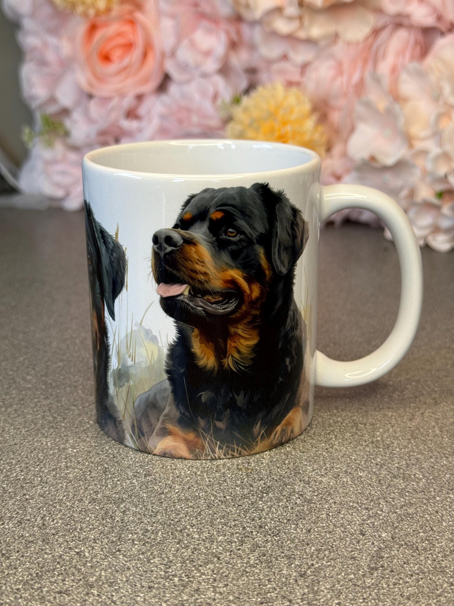 Rottweiler 11oz Ceramic Dog Mug