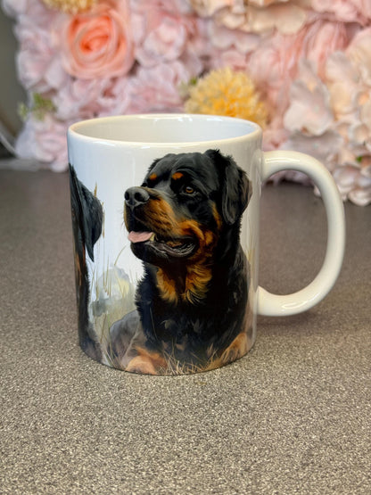 Rottweiler 11oz Ceramic Dog Mug