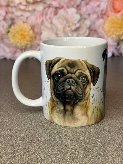 Pug 11oz Ceramic Dog Mug