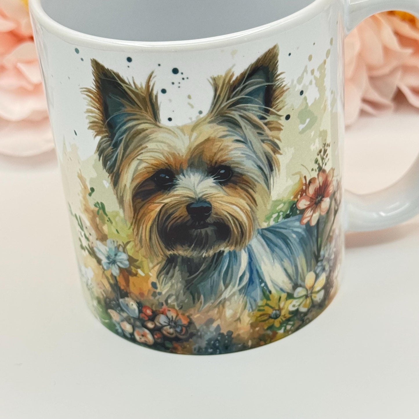 Yorkshire Terrier Ceramic Mug: Handmade Dog Lover Gift