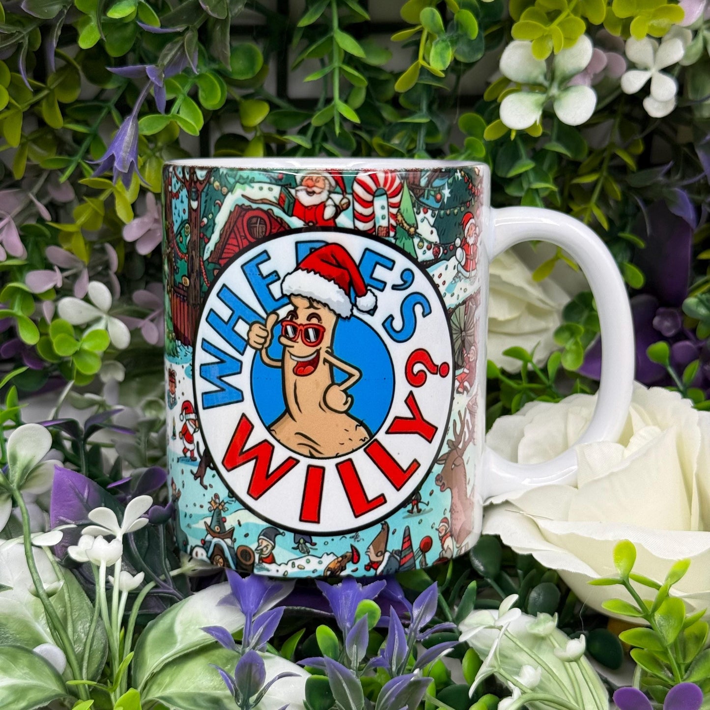 Where's Willy Humour 11oz Ceramic Mug