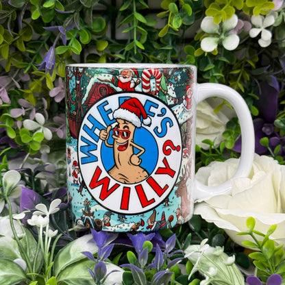 Where's Willy Humour 11oz Ceramic Mug