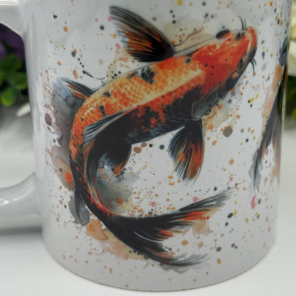 Koi Fish 11oz Ceramic Coffee Mug
