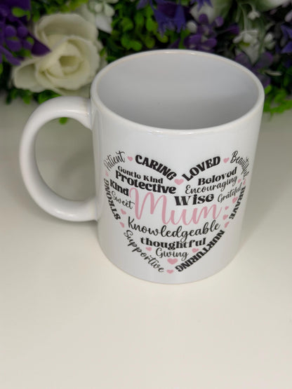 Mother's Day Heart 11oz Mug