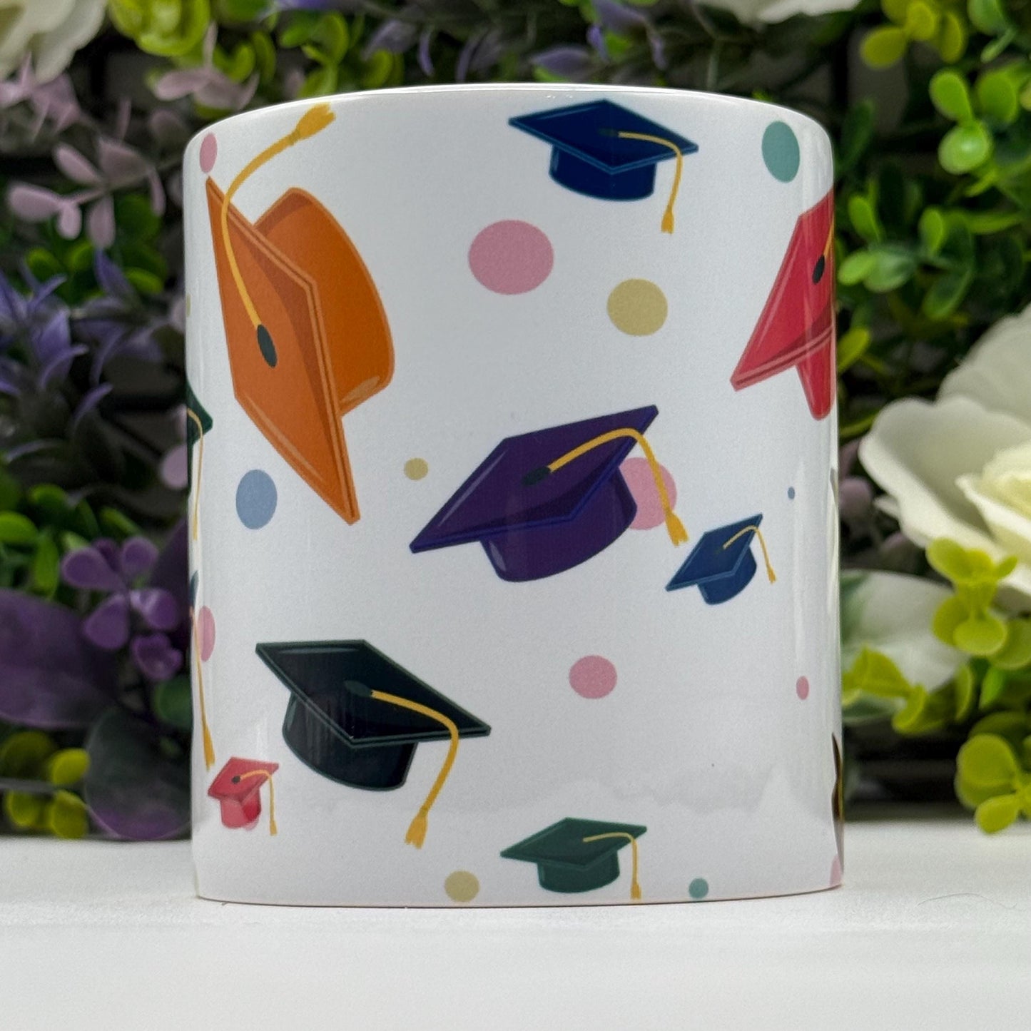 Graduation Caps Colourful 11oz Ceramic Mug