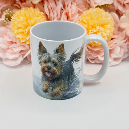 Yorkshire Terrier Ceramic Dog Mug - Handmade Pet Lover Gift