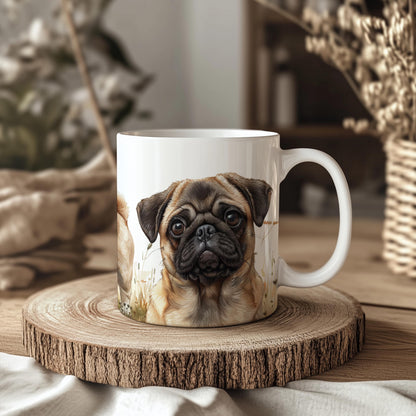 Pug 11oz Ceramic Dog Mug