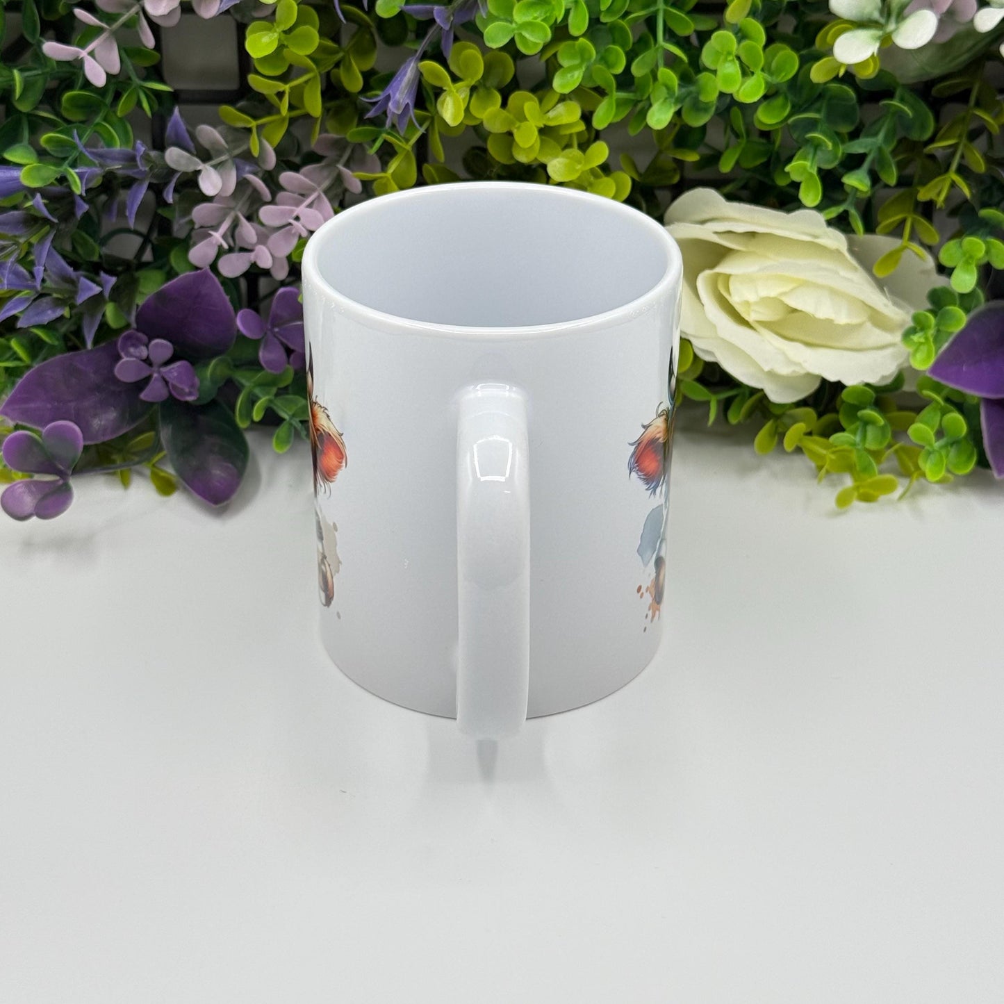 Highland Cow Coffee Mood 11oz Ceramic Mug