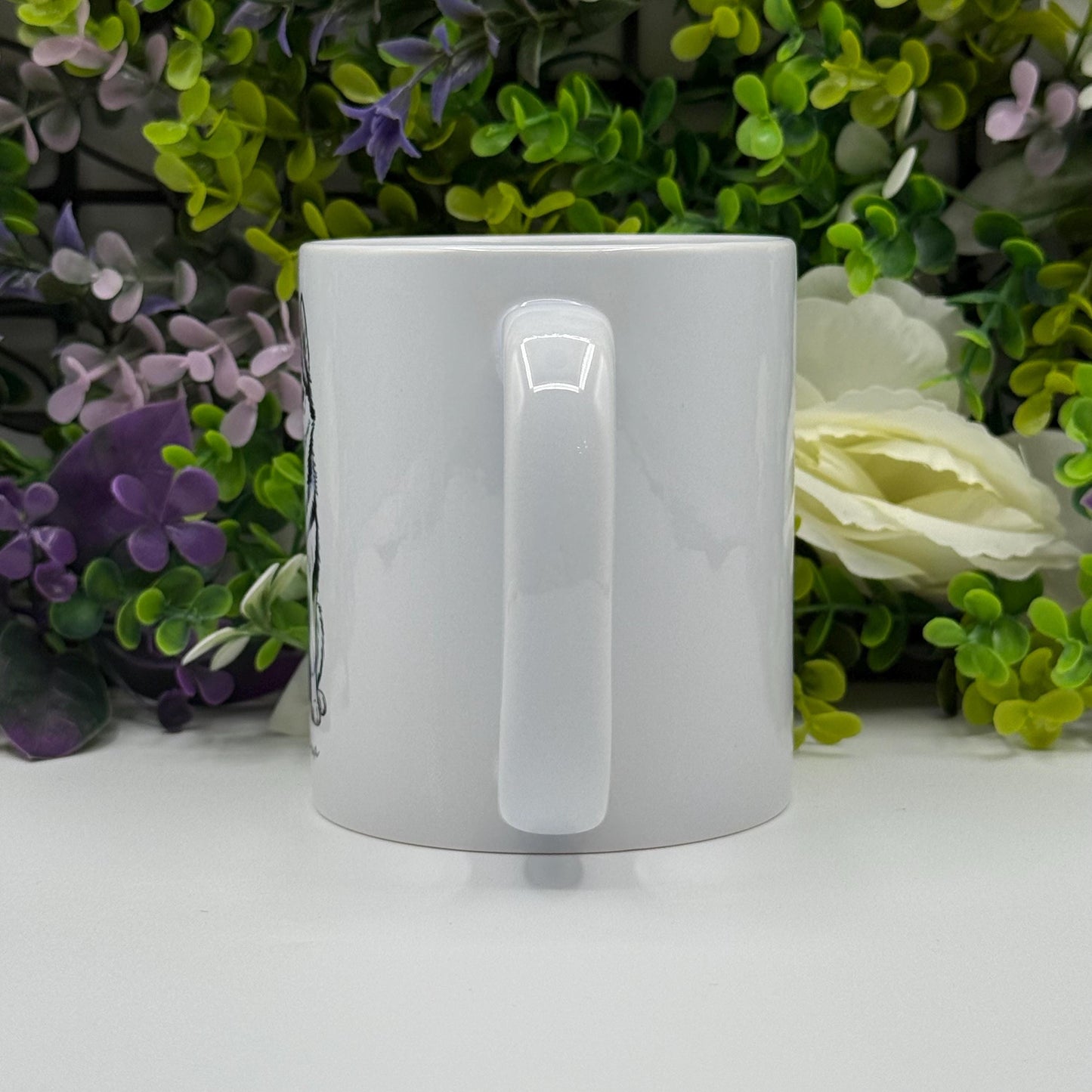 Husky Ceramic 11oz Dog Mug: Handmade Coffee Gift for Pet Lovers