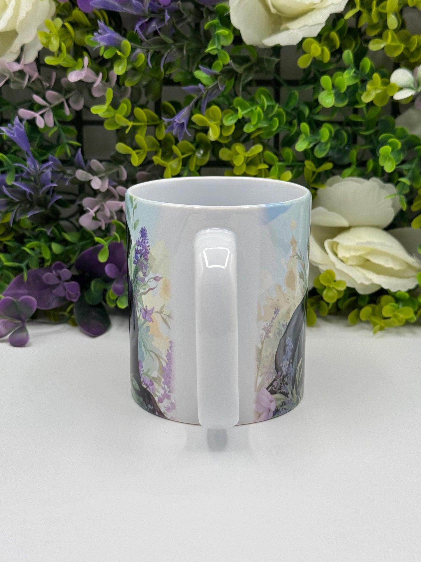 Labrador Floral Ceramic 11oz Mug